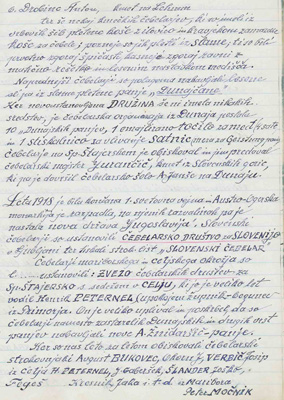 Še nekaj detajlov iz zapisnika leta 1975